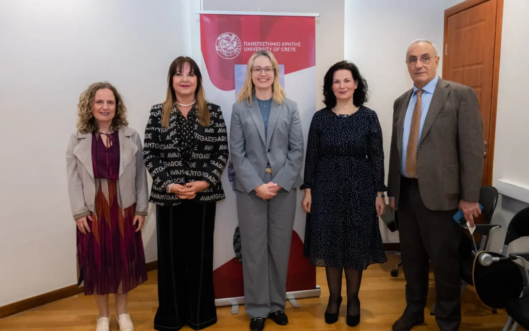 Επίσκεψη της Πρέσβειρας της Ιρλανδίας στο Πανεπιστήμιο Κρήτης